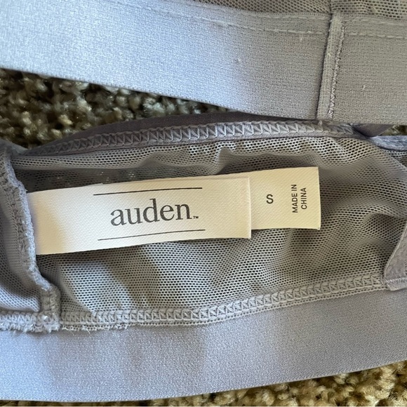 Auden Unlined Bralette Women’s Small Lavender Semi Sheer Wireless Strappy Back - Picture 2 of 9